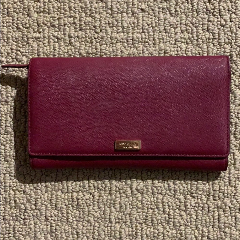 BIG Kate Spade Leather Wallet